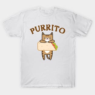 Purrito, the Burrito Cat! T-Shirt